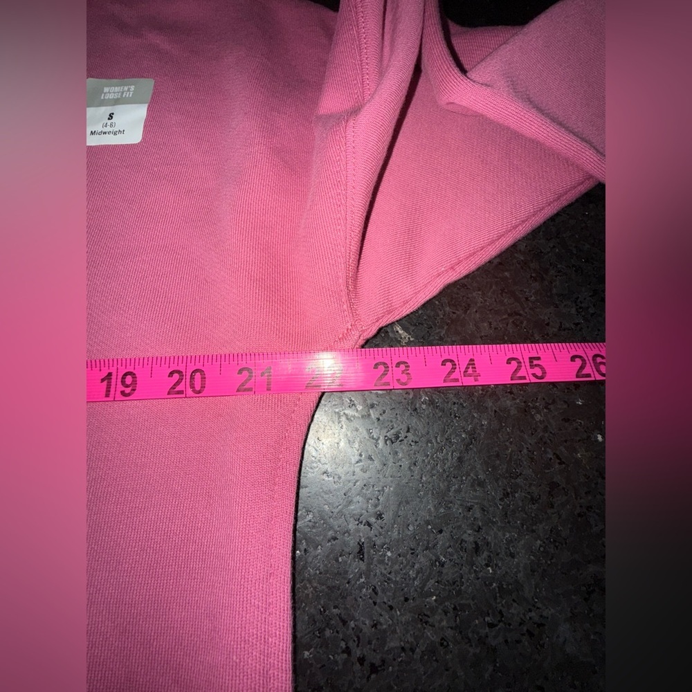NEW CARHARTT PINK TENCEL™ FIBER SERIES LOOSE FIT GRAPHIC SOFT HOODIE SZ SMALL - Picture 11 of 14
